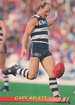 1994 Select AFL #94 Gary Ablett Front